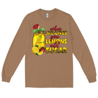 Toasted Coconut when life gives you lemons add sugar Long Sleeve Tee - texasbilliewilder