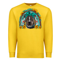 Lemon western pitbull rainbow Premium Sweatshirt - Artiststas