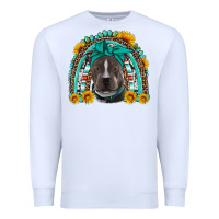 White western pitbull rainbow Premium Sweatshirt - Artiststas