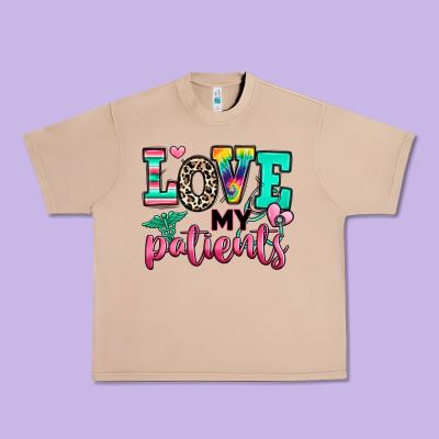 Love My Patients Nurse Urban Heavy Tee Designed By Ranaportraitstore