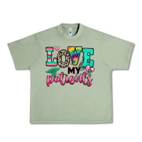 Oil Green love my patients nurse Urban Heavy Tee - RanaPortraitStore
