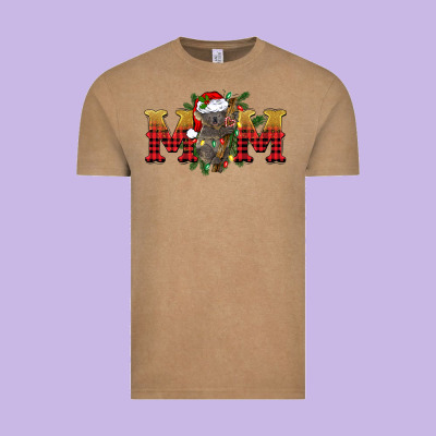 Christmas Koala Mom Vintage Tee Designed By Barkaloodesign