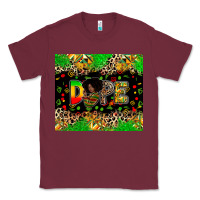 Burgundy dope juneteenth Classic Tee - Zillion Design Studio