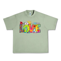 Oil Green love nurse summer Urban Heavy Tee - RanaPortraitStore