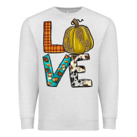 Oatmeal Heather fall love Premium Sweatshirt - JahusDesignShop