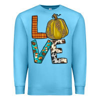 Ocean Blue fall love Premium Sweatshirt - JahusDesignShop