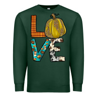 Sports Green fall love Premium Sweatshirt - JahusDesignShop