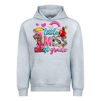 Heather Grey little miss first grade Urban Hoodie - NancyCooperArtShop