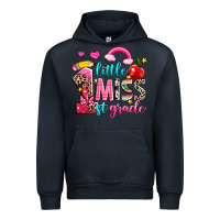 Navy little miss first grade Urban Hoodie - NancyCooperArtShop