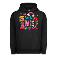Pigment Black little miss first grade Urban Hoodie - NancyCooperArtShop