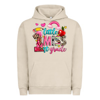 Pigment French Oak little miss first grade Urban Hoodie - NancyCooperArtShop