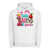 Pigment Lunar Rock little miss first grade Urban Hoodie - NancyCooperArtShop