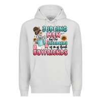Dove Grey judging men by the standards of my book boyfriends Premium Hoodie - MaliasSmallBusiness