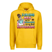Lemon judging men by the standards of my book boyfriends Premium Hoodie - MaliasSmallBusiness