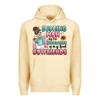 Pina Colada judging men by the standards of my book boyfriends Premium Hoodie - MaliasSmallBusiness