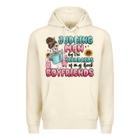Sandshell judging men by the standards of my book boyfriends Premium Hoodie - MaliasSmallBusiness