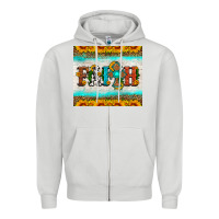 Dove Grey faith cross and sunflower tumbler Zipper Hoodie - HRA Design Shop
