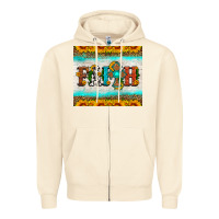 Sandshell faith cross and sunflower tumbler Zipper Hoodie - HRA Design Shop