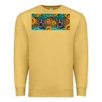 Antique Gold western pitbull Premium Sweatshirt - Artiststas