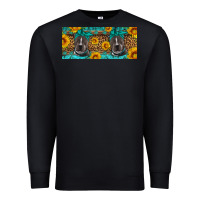 Black western pitbull Premium Sweatshirt - Artiststas