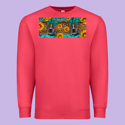 Western Pitbull Premium Sweatshirt Designed By Artiststas