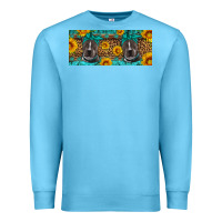 Ocean Blue western pitbull Premium Sweatshirt - Artiststas