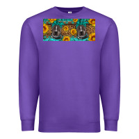 Purple western pitbull Premium Sweatshirt - Artiststas