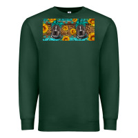 Sports Green western pitbull Premium Sweatshirt - Artiststas