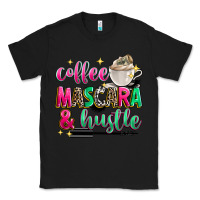 Black coffee mascara and hustle Classic Tee - Zillion Design Studio