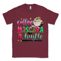 Burgundy coffee mascara and hustle Classic Tee - Zillion Design Studio