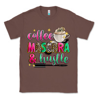 Chestnut coffee mascara and hustle Classic Tee - Zillion Design Studio