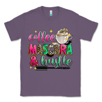 Lavender coffee mascara and hustle Classic Tee - Zillion Design Studio