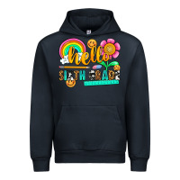 Navy hello sixth grade Urban Hoodie - NancyCooperArtShop