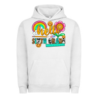 Pigment Lunar Rock hello sixth grade Urban Hoodie - NancyCooperArtShop
