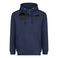 Navy Nature Guitar Heavyweight Hoodie - Bettercallsaul
