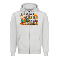 Dove Grey stressed blessed pumpkin obsessed Zipper Hoodie - CowhideDigitalArt