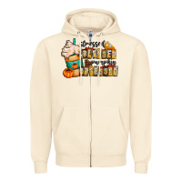 Sandshell stressed blessed pumpkin obsessed Zipper Hoodie - CowhideDigitalArt