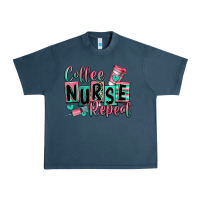 Midnight Navy coffee nurse repeat Urban Heavy Tee - RanaPortraitStore