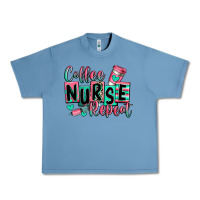 Pebble Blue coffee nurse repeat Urban Heavy Tee - RanaPortraitStore