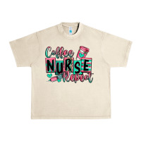 Sandshell coffee nurse repeat Urban Heavy Tee - RanaPortraitStore