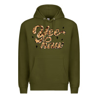 Army Green yeehaw Premium Hoodie - MaliasSmallBusiness
