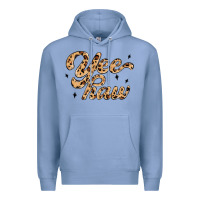 Colony Blue yeehaw Premium Hoodie - MaliasSmallBusiness