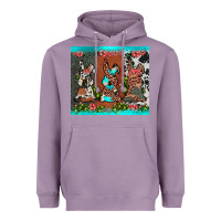 Lavender easter bunny's leopard cowhide cactus Heavyweight Hoodie - JahusDesignShop