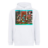 White easter bunny's leopard cowhide cactus Heavyweight Hoodie - JahusDesignShop