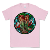 Bubblegum Pink Christmas Cowboy Boots Classic Tee - RanaPortraitStore