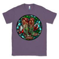 Lavender Christmas Cowboy Boots Classic Tee - RanaPortraitStore