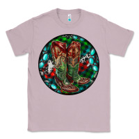 Lilac Christmas Cowboy Boots Classic Tee - RanaPortraitStore