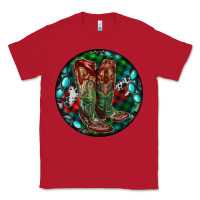 Red Christmas Cowboy Boots Classic Tee - RanaPortraitStore