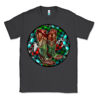 Smoke Christmas Cowboy Boots Classic Tee - RanaPortraitStore