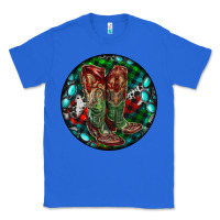 True Royal Christmas Cowboy Boots Classic Tee - RanaPortraitStore